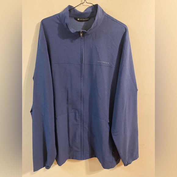 Travis Mathew Valley View Full Zip Golf Jacket Royal Blue Size 2XL XXL - Picture 1 of 5